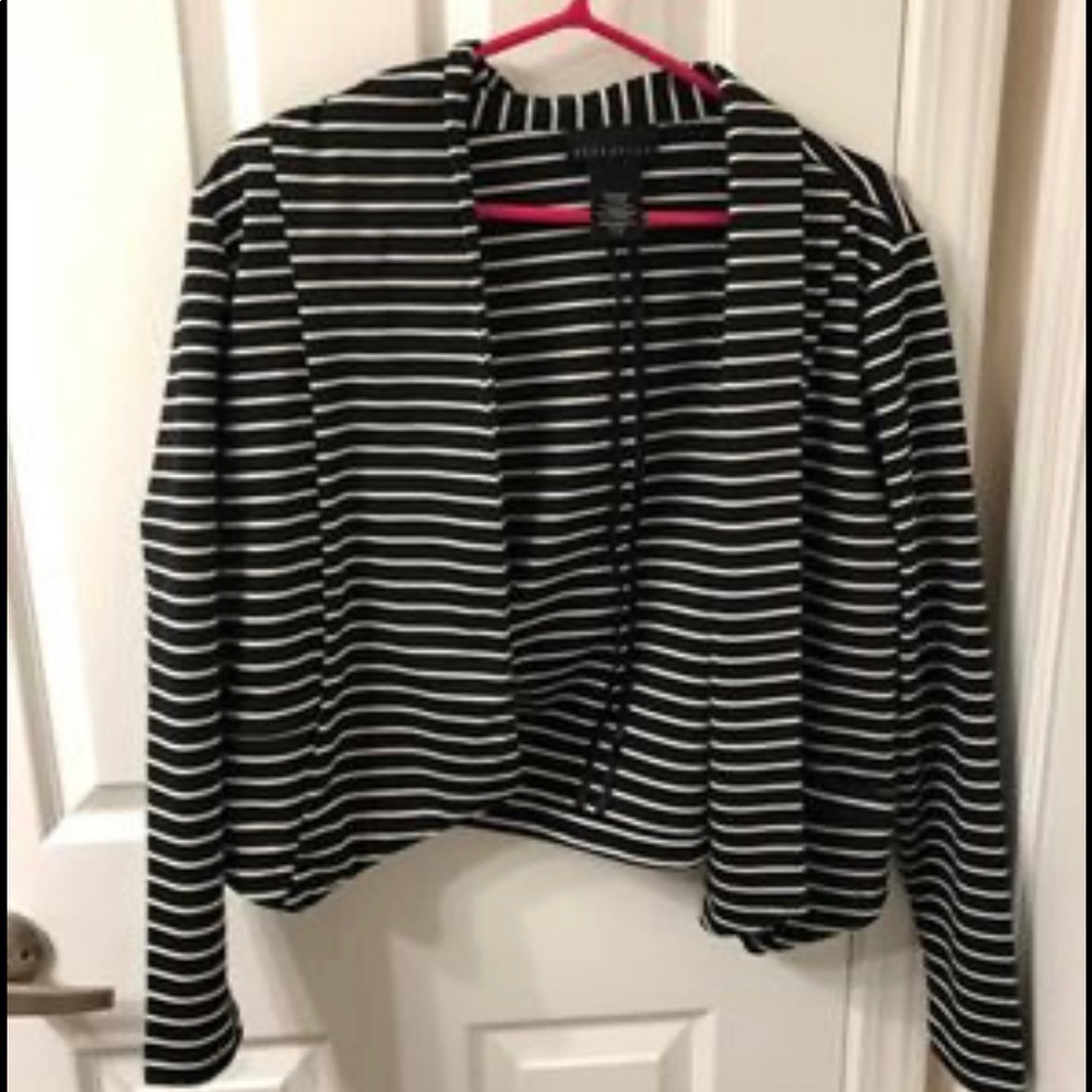 Striped blazer